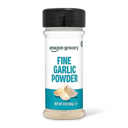 Amazon Grocery, Fine Garlic Powder, 3 Oz (Previously Amazon Fresh, Packaging May Vary)