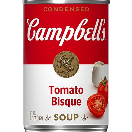 Campbell's Condensed Tomato Bisque Soup, 10.75 oz Can