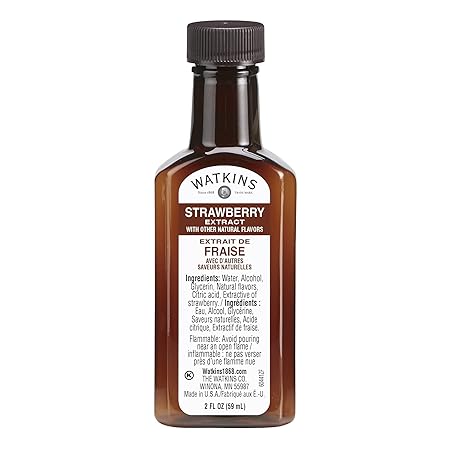 Watkins Strawberry Extract, 2 Fl. Oz., 1-Pack