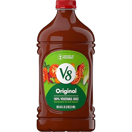 V8 Original 100% Vegetable Juice, 64 fl oz Bottle