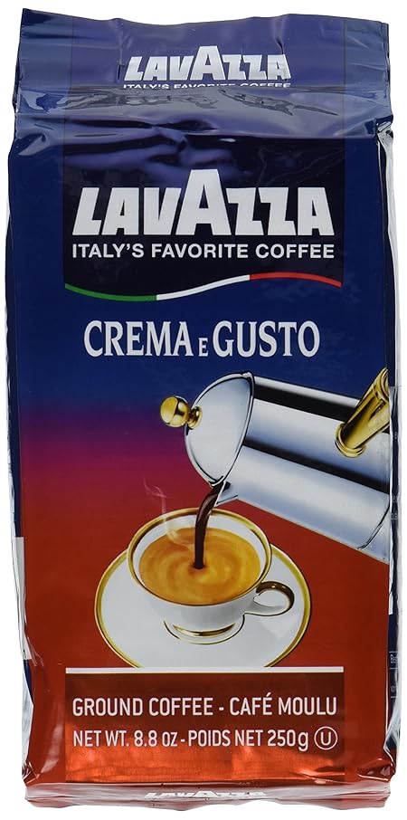Lavazza Crema e Gusto Espresso 8.8oz(Pack of 6)