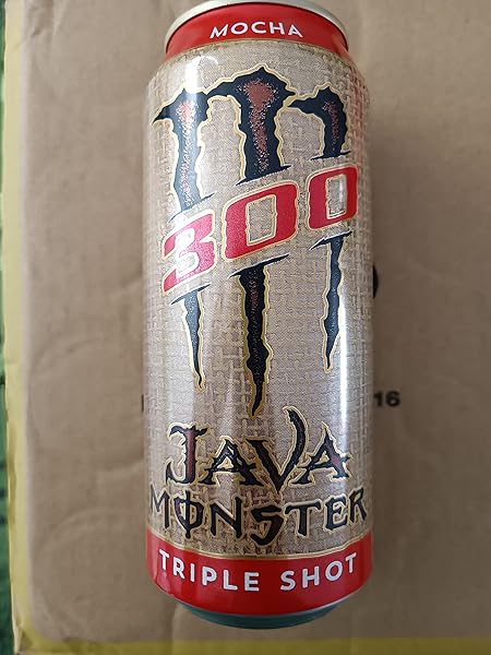 Monster Java 300 - Mocha -15.5 ounce (Pack of 8)