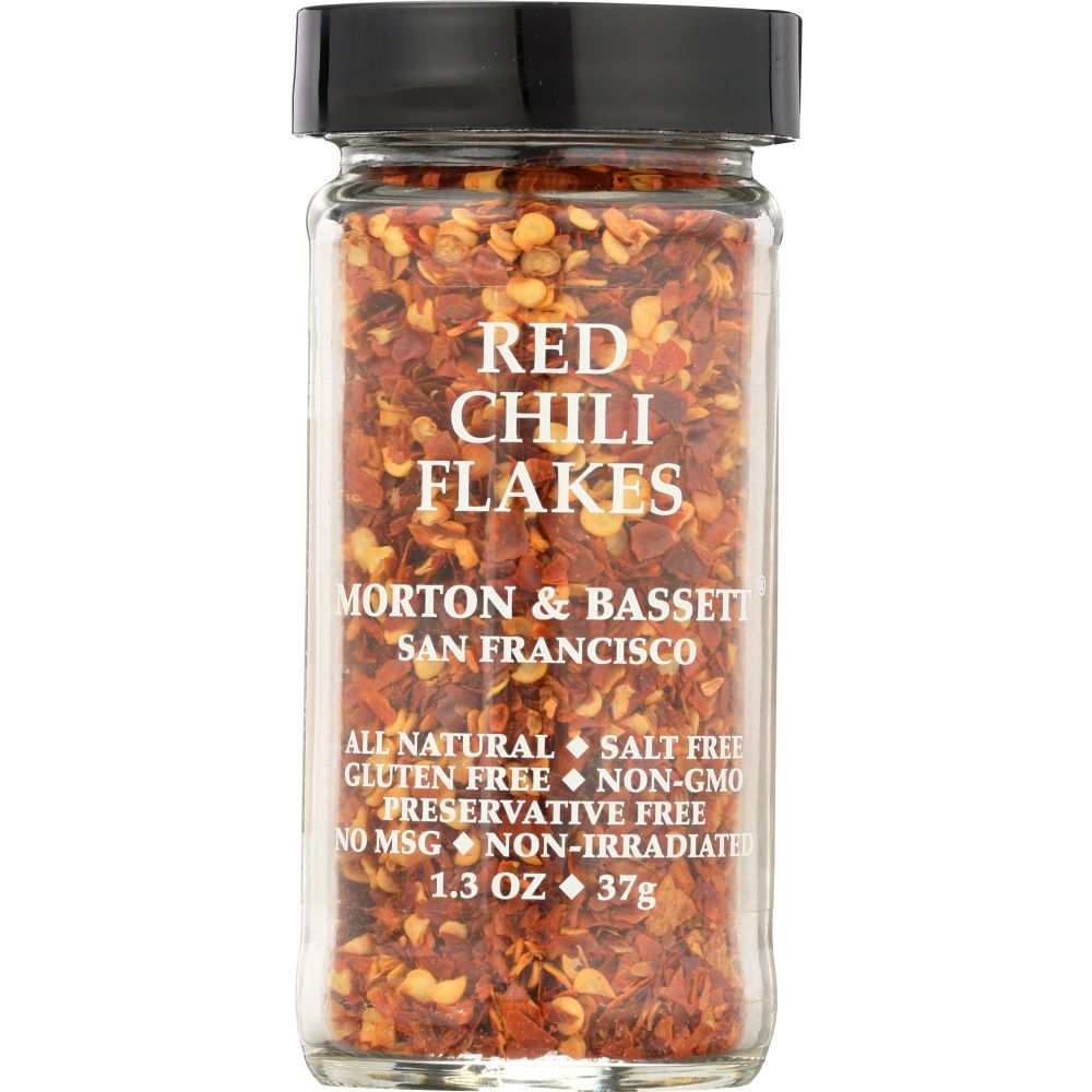 MORTON & BASSETT: Spices Red Chili Flakes, 1.3 oz
