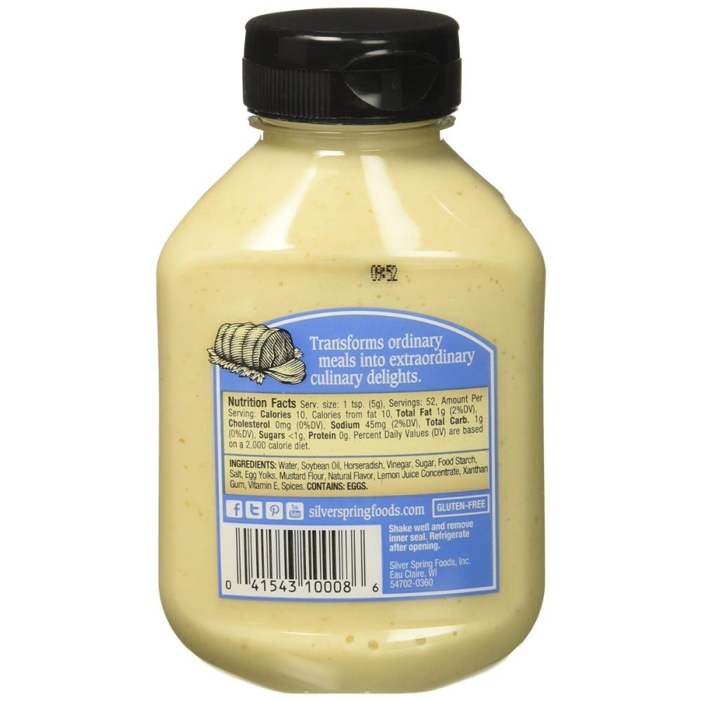 SILVER SPRING: Sassy Horseradish Sauce, 9.25 Oz