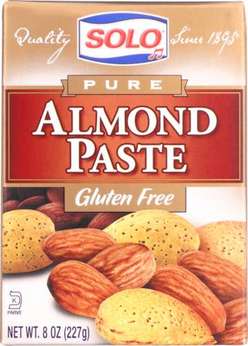 SOLO PASTE ALMOND - 8 OZ