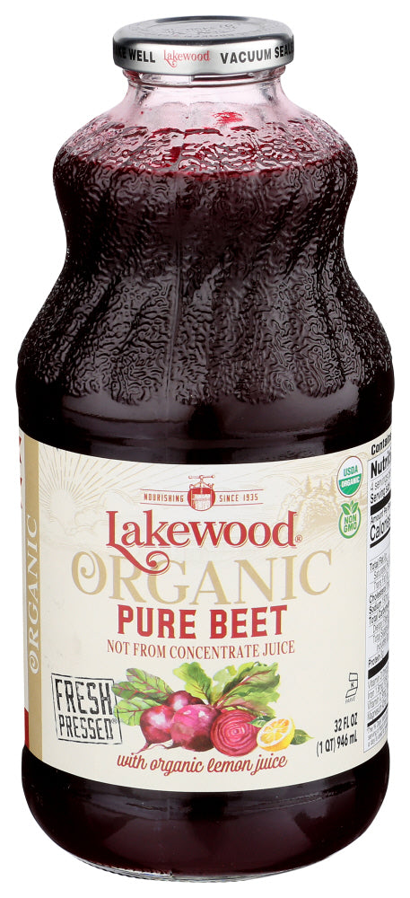 LAKEWOOD JUICE BEET PURE ORG - 32 FO