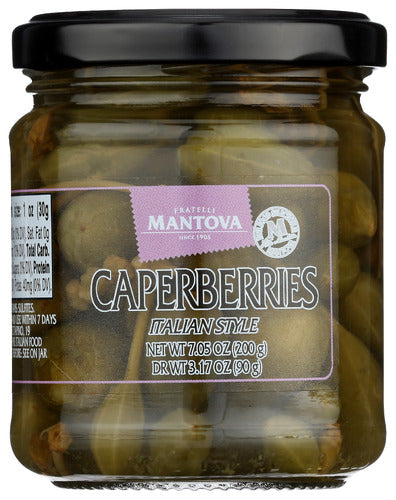 MANTOVA CAPERBERRIES - 7.05 OZ
