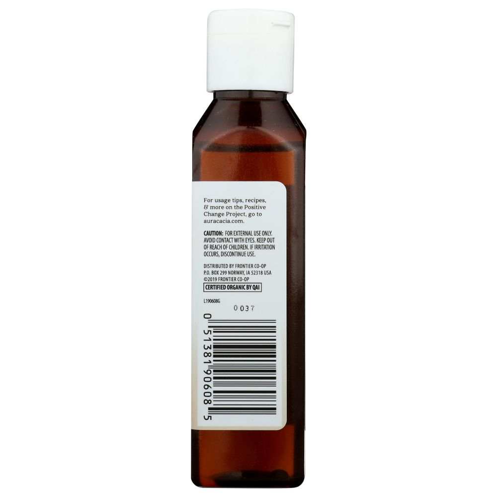 AURA CACIA Organic Jojoba Skin Care Oil - 4oz  Hair & Skin Moisturizer