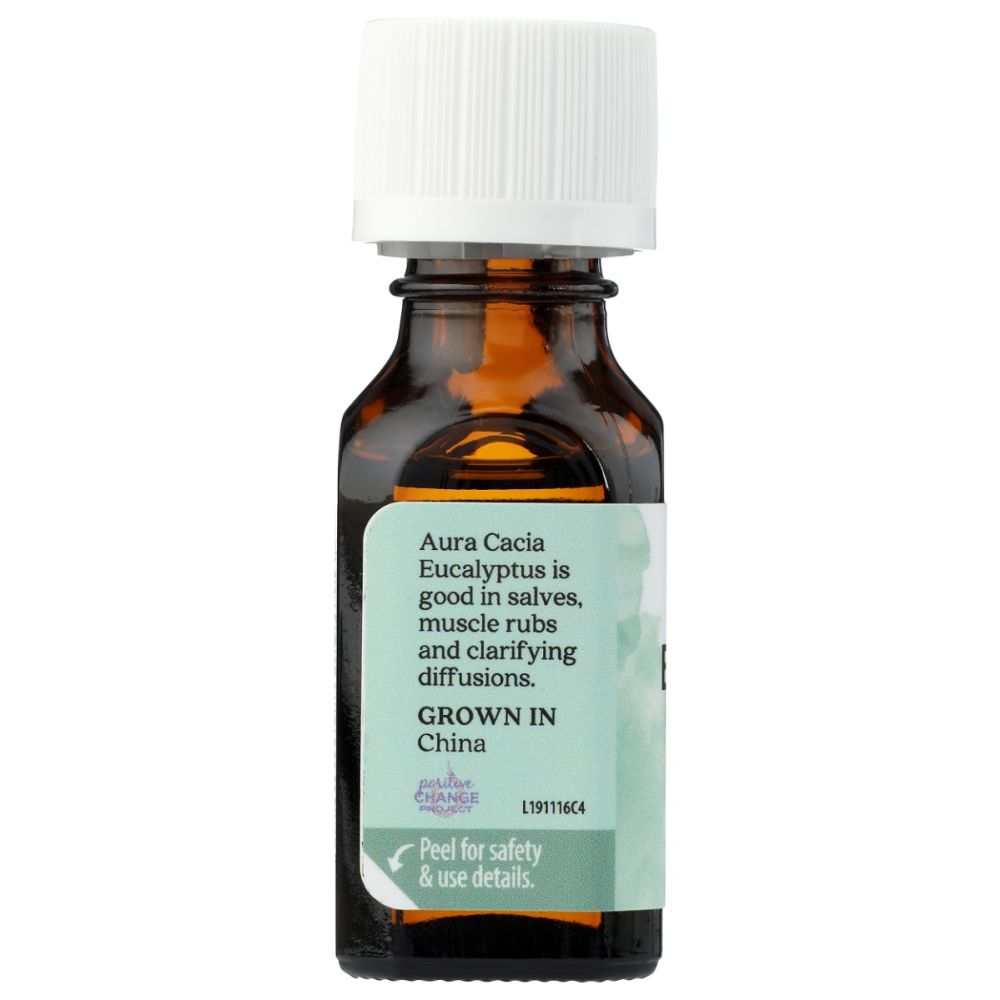 AURA CACIA: 100% Pure Essential Oil Eucalyptus, 0.5 Oz