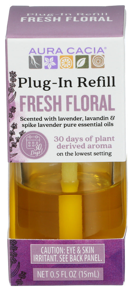 AURA CACIA PLUG IN REFILL FRSH FLRL - 0.5 FO