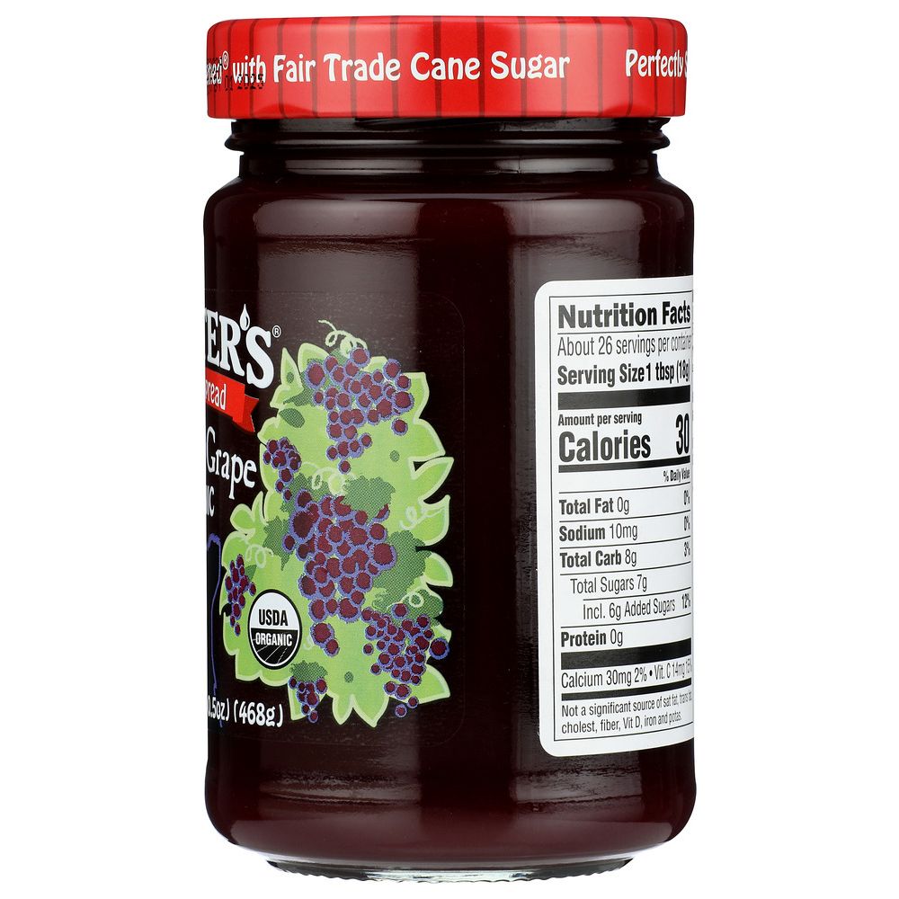 CROFTERS: Concord Grape Fruit Spread, 16.5 oz