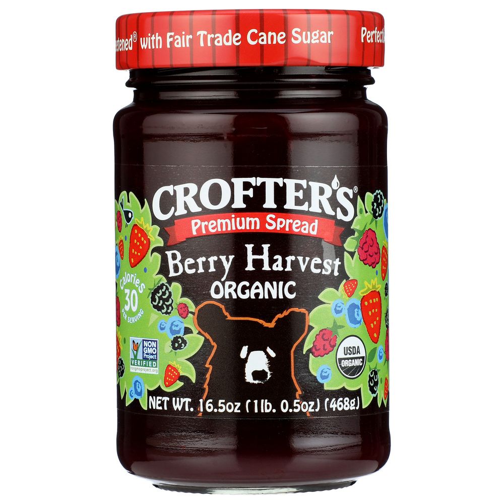 CROFTERS: Berry Harvest Fruit Spread, 16.5 oz