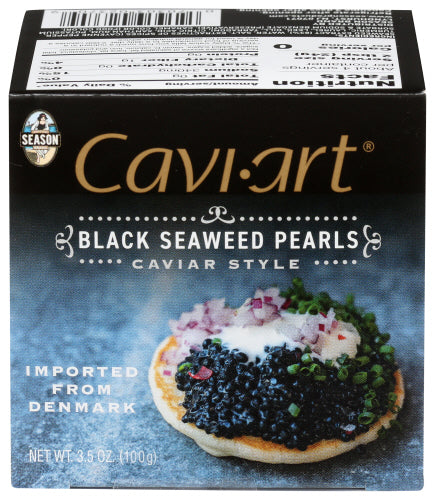 SEASONS CAVIART BLK SEAWEED PEARLS - 3.5 OZ