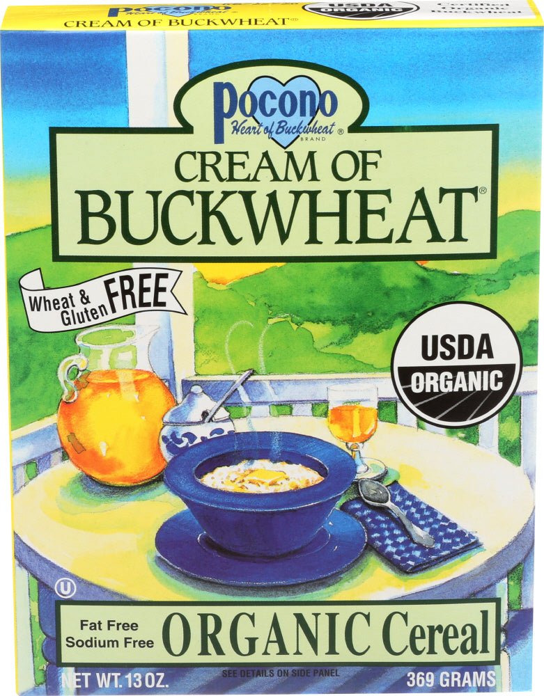 POCONO CEREAL CRM BCKWHT ORG - 13 OZ