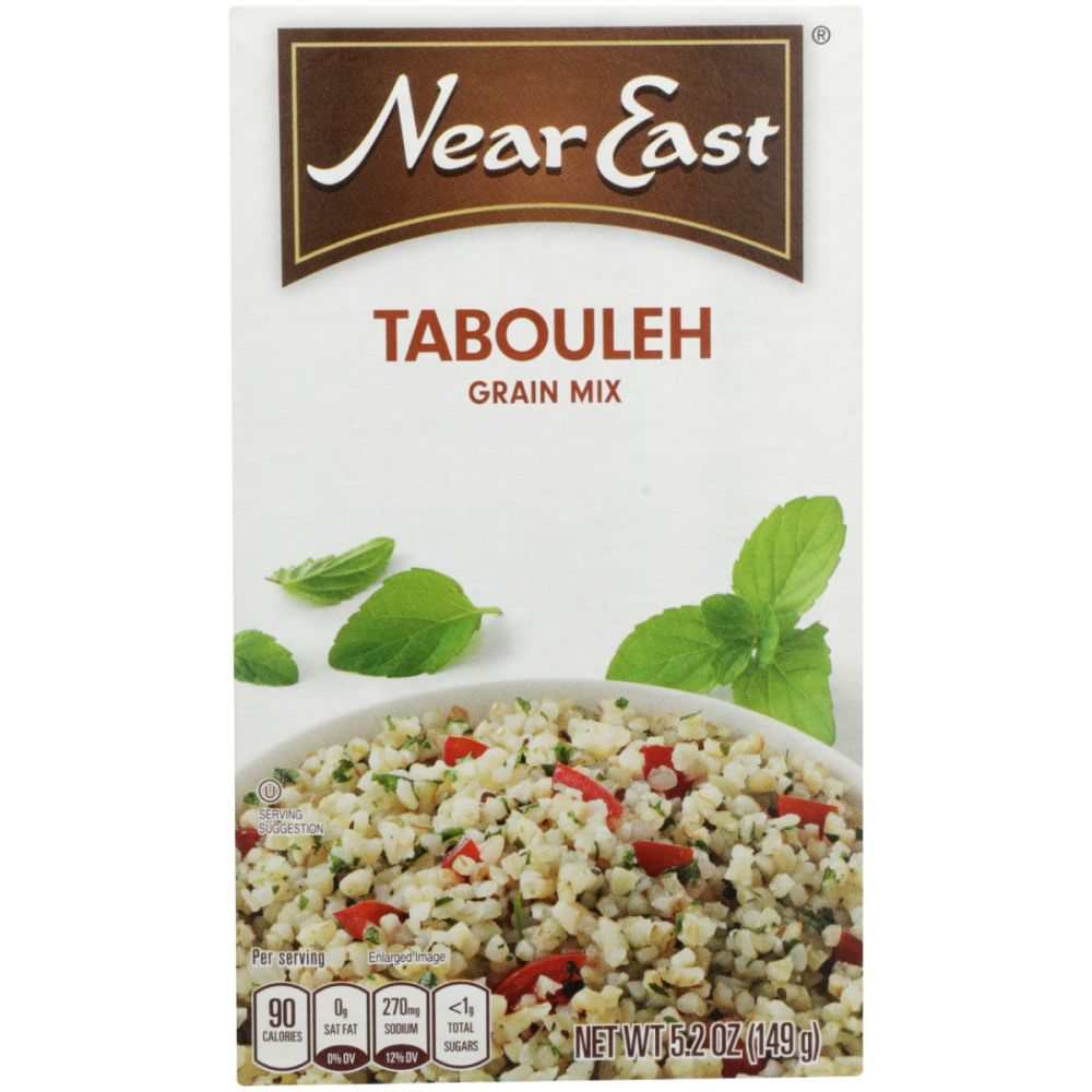 NEAR EAST Tabouleh Mix - Authentic Wheat Salad, 5.25oz |Fresh & Kosher