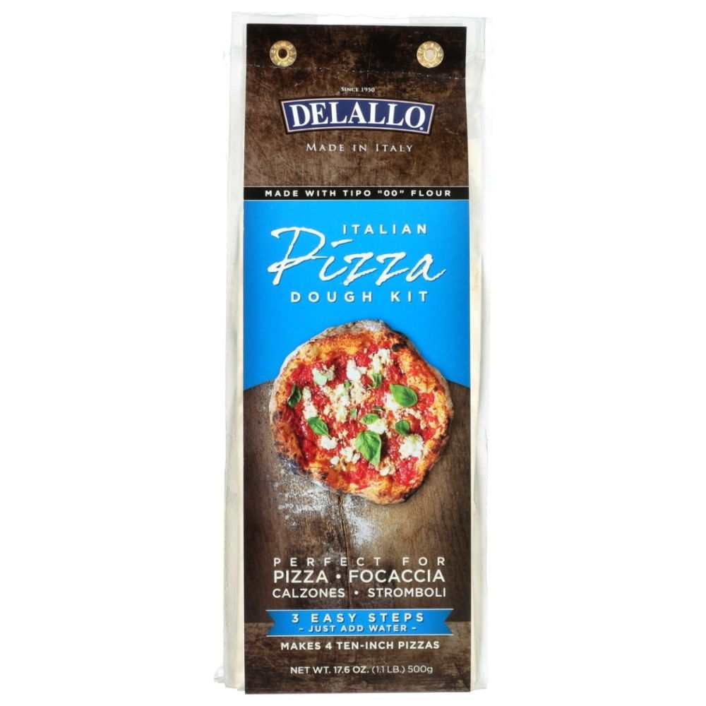 DELALLO: Pizza Dough Kit, 17.6 oz
