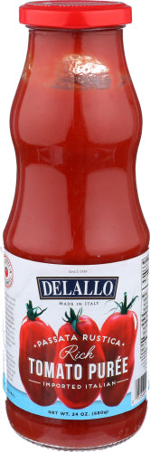 DELALLO PASSATA TOMATO PUREE - 24 OZ