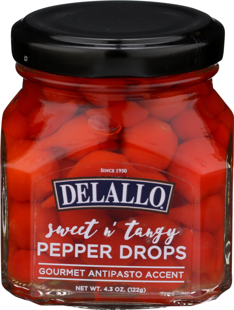 DELALLO PEPPER SWEET TANGY DROPS - 4.3 OZ