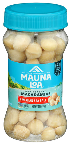 MAUNA LOA MACADAMIAS SSALT HAWAIIAN - 6 OZ