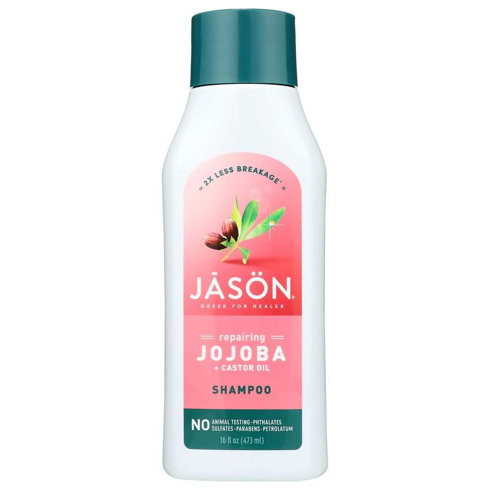 JASON: Pure Natural Shampoo Long & Strong Jojoba, 16 oz