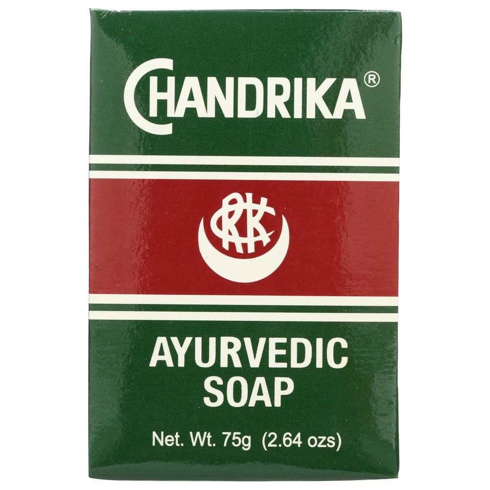 CHANDRIKA: Ayurvedic Soap Bar for Natural Beauty -2.64oz |Long-Lasting