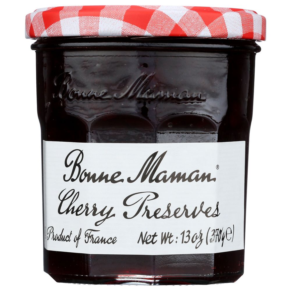 BONNE MAMAN: Cherry Preserves, 13 oz