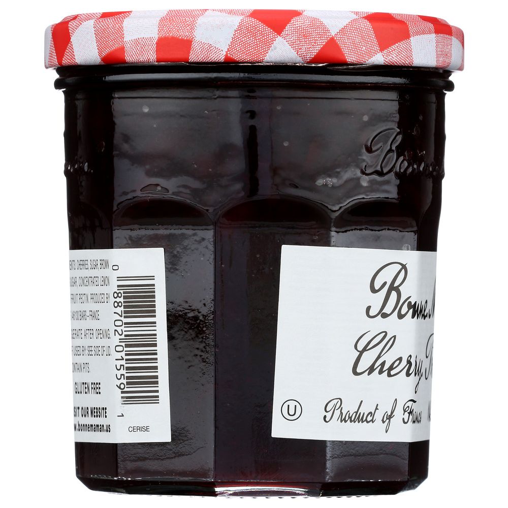 BONNE MAMAN: Cherry Preserves, 13 oz