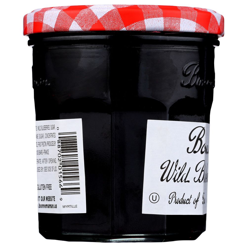 BONNE MAMAN: Wild Blueberry Preserves, 13 oz