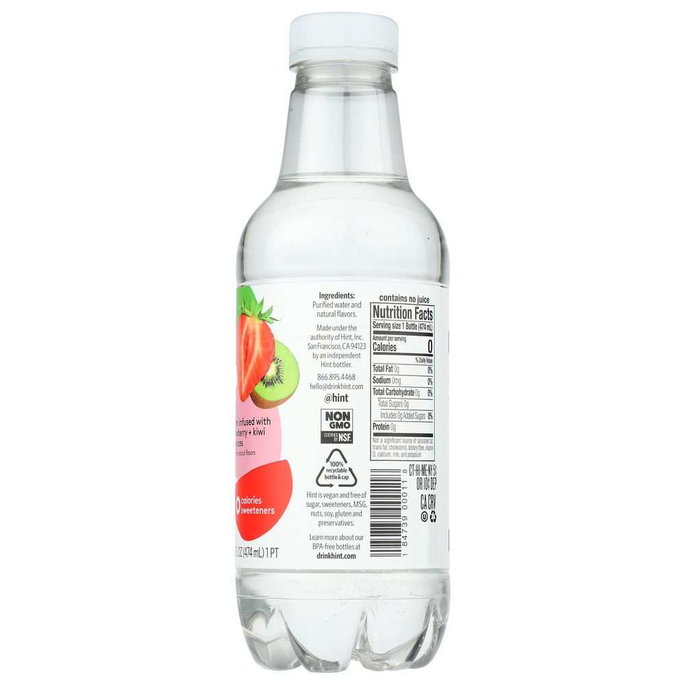 HINT: Essence Water Strawberry Kiwi Essence Water, 16 oz