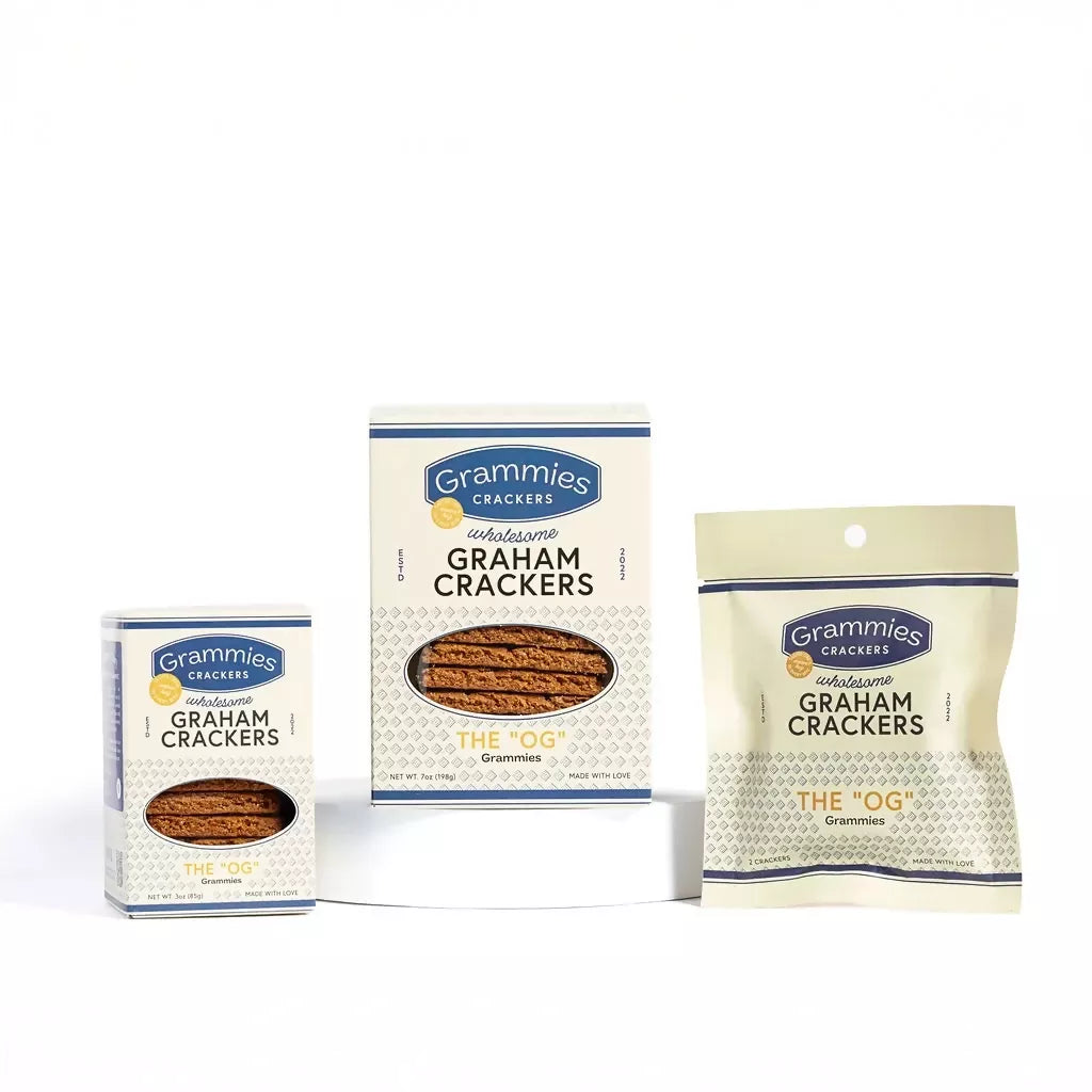 Grammies Crackers "OG" Original Grammie Bag - 6 Bags x 2.5 oz case