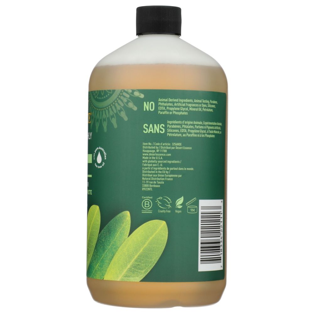 DESERT ESSENCE: Thoroughly Clean Face Wash, 32 oz