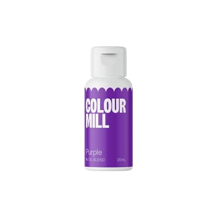 Colour Mill Oil-Based Food Coloring, 20 Milliliters (Purple)