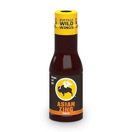 Buffalo Wild Wings Asian Zing Sauce, 12 fl. oz., Perfect Dipping Sauce, Chicken Marinade, Stir Fry Sauce and Wing Seasoning, Delicious Chili Pepper, Soy and Ginger Flavors