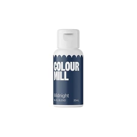 Colour Mill Oil-Based Food Coloring, 20 Milliliters (Midnight)