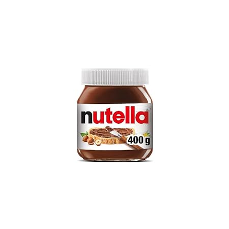 Nutella Hazelnut Spread with Cocoa, Creamy Hazelnut Spread, Breakfast Favorite, 13 oz Jar