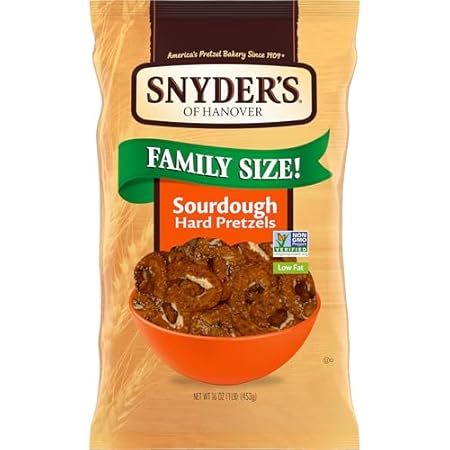 Snyder's of Hanover Sourdough Hard Pretzels, 16 Oz Bag