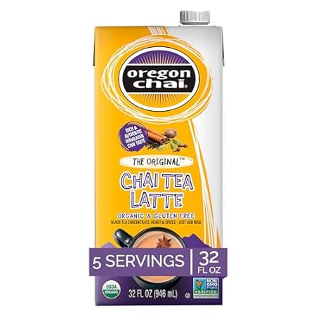 Oregon Chai Original Chai Concentrate, 32 Fluid Ounce (Pack of 1)