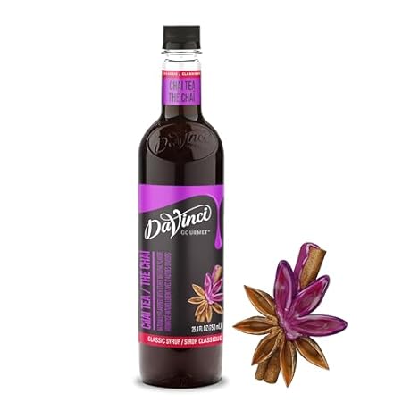 DaVinci Gourmet Classic Chai Tea Concentrate, 750 mL Plastic Bottle