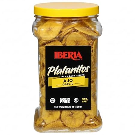 Iberia Garlic Plantain Chips, 20 Oz.