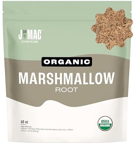 J Mac Botanicals Organic Marshmallow Root Herb Tea