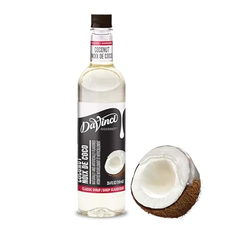 DaVinci Gourmet Classic Coconut Syrup, 25.4 Fluid Ounces (Pack of 1)