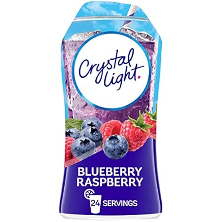 Crystal Light Sugar-Free Zero Calorie Liquid Water Enhancer - Blueberry Raspberry (1.62 fl oz Bottle)