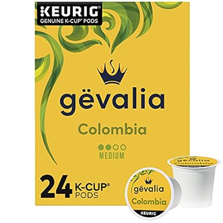Gevalia Colombia Medium Roast K-Cup Coffee Pods (24 ct Box)
