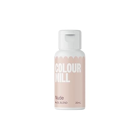 Colour Mill Oil-Based Food Coloring, 20 Milliliters (Nude)
