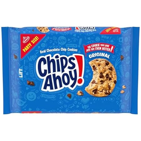 Chips Ahoy! Original Chocolate Chip Cookies, Party Size, 25.3 oz