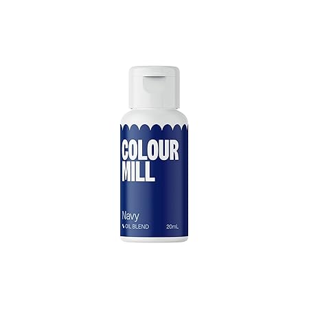 Colour Mill Oil-Based Food Coloring, 20 Milliliters (Navy)