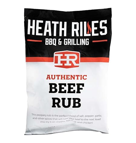 Heath Riles BBQ Rub - Beef Seasoning, Champion Pitmaster Recipe, Legendary Rubs For Smoking & Grilling, 70+ BBQ Championships, 2 lb./32 oz.