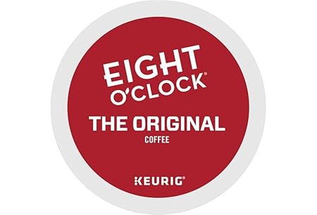 Eight O'Clock Coffee Keurig Single-Serve K-Cup Pods, The Original Medium Roast Coffee (Original, 108 Count)