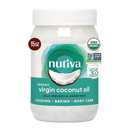 Nutiva, Organic Coconut Oil, 15 Fl Oz