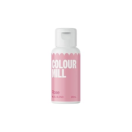 Colour Mill Oil-Based Food Coloring, 20 Milliliters (Rose)